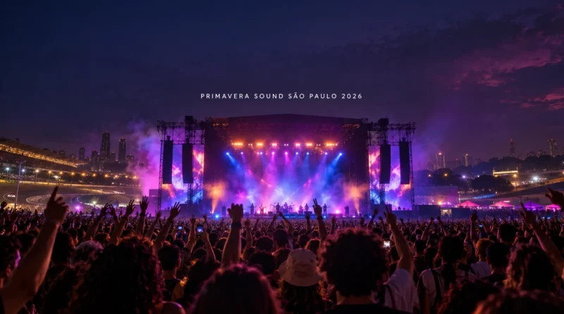 Informações primavera sound são paulo 2026