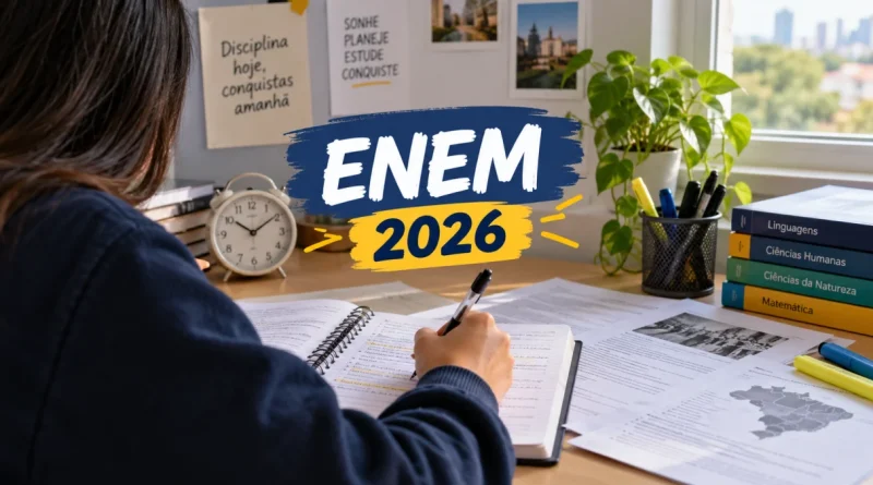 datas e provas enem 2026