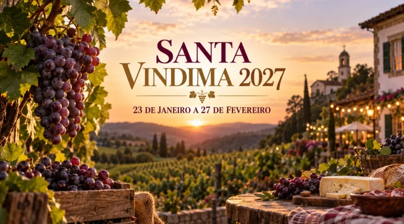 informações santa vindima 2027