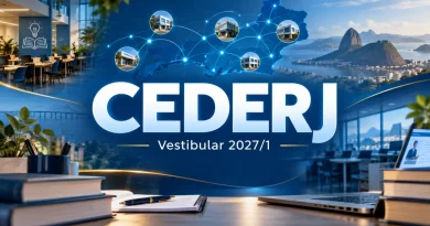 Vestibular Cederj 2027 (Imagem IA)
