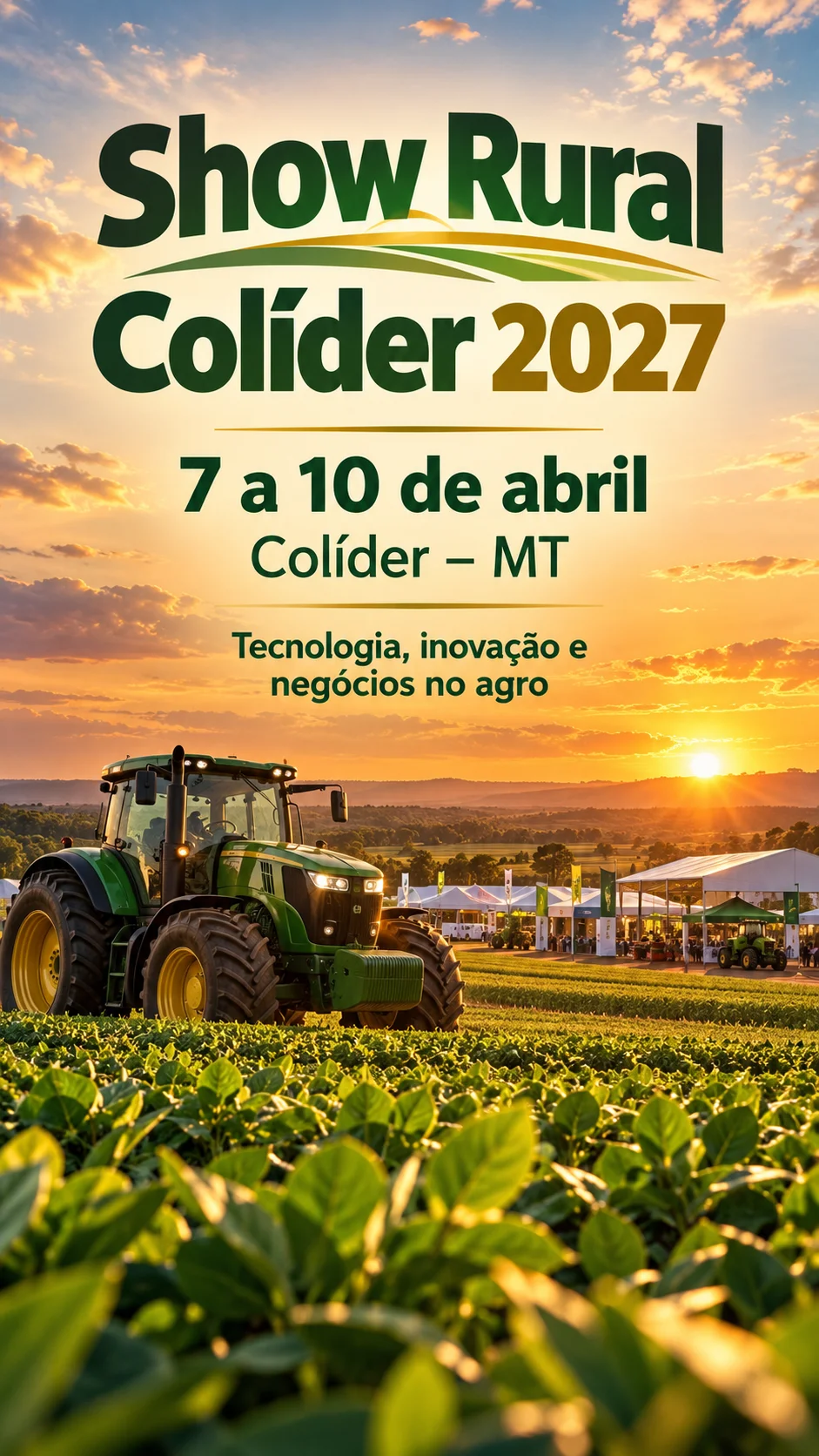 Show Rural Colider 2027 (Imagem IA)