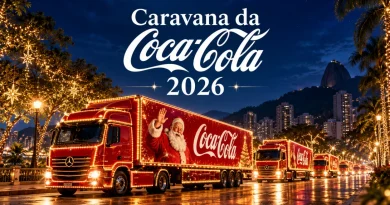 caravana natal iluminado coca-cola 2026