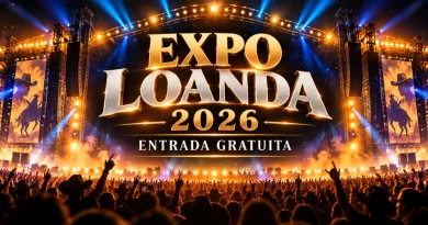 Expo Loanda 2026 divulga programação gratuita de 25 a 29 de novembro em Loanda atrações expo loanda 2026
