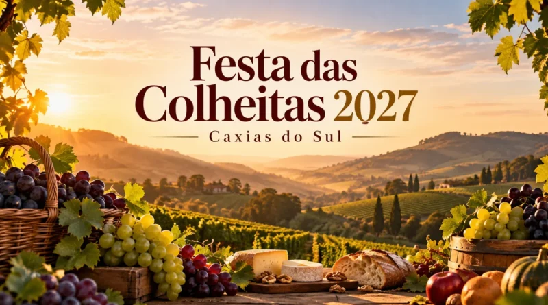 Festa das Colheitas 2027 (Imagem IA)