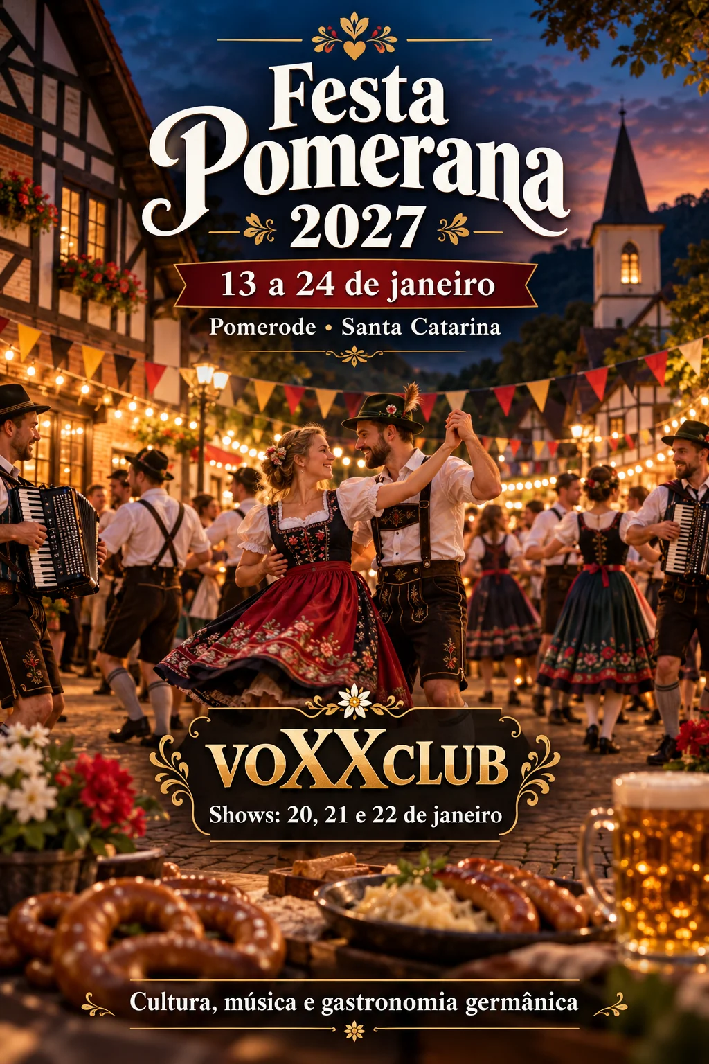 Festa Pomerana 2027 (Imagem IA)