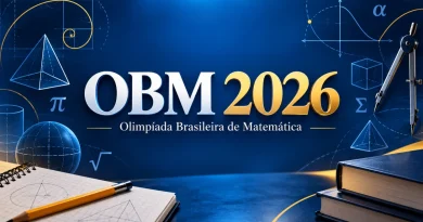 Olimpíada Brasileira de Matemática 2026: provas serão em outubro nos polos informações obm 2026
