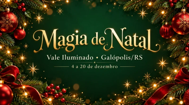 atrações magia de natal galópolis 2026