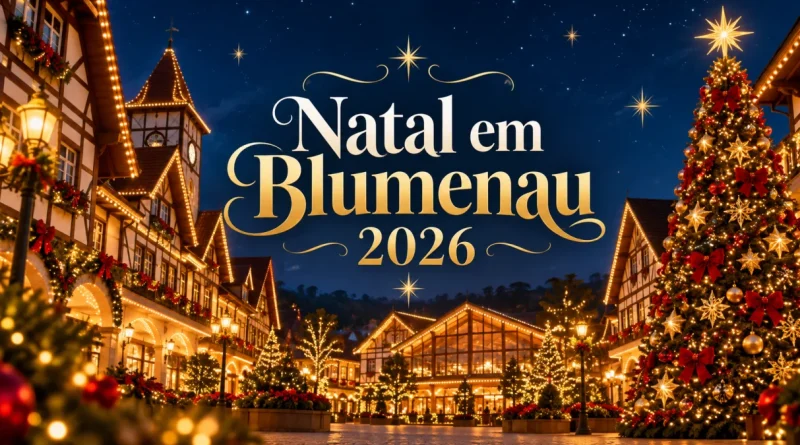 atrações natal em blumenau 2026