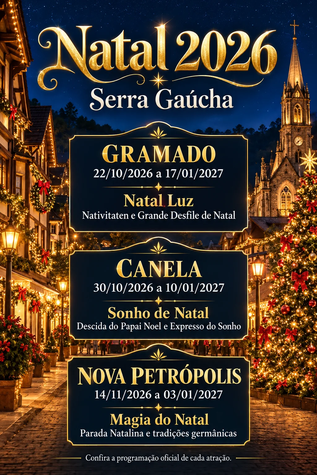 Natal 2026 (Imagem IA)